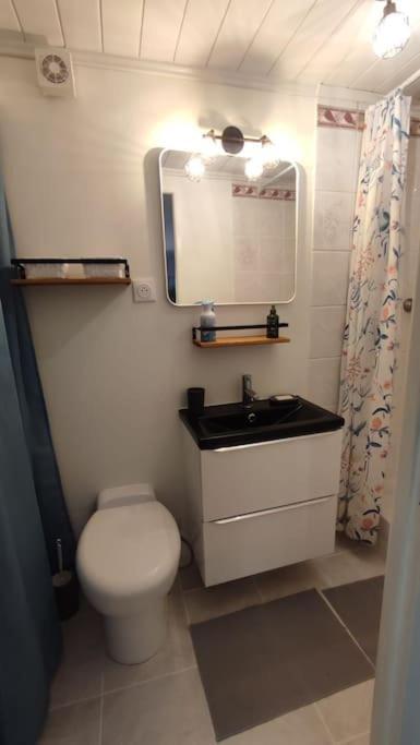 Appartement En Rez De Jardin Et Terrasse Ds Villa Hyères Extérieur photo